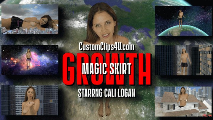 “Magic Skirt Growth” ft. Cali Logan from Media Impact Customs