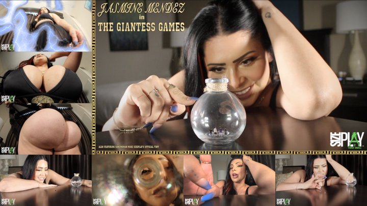 “The Giantess Games. Featuring Jasmine Mendez”